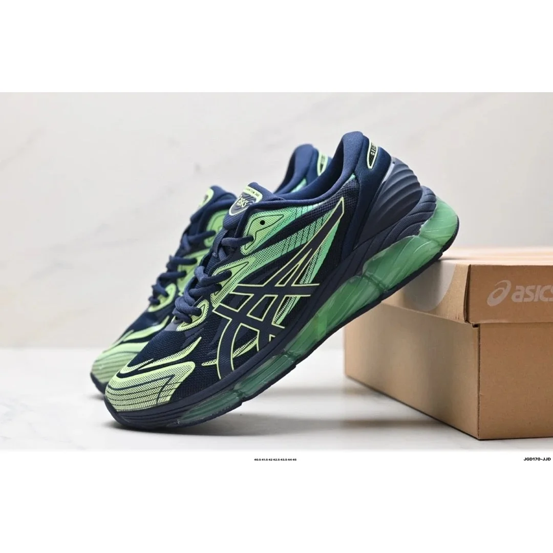 ASICS ASICS Gel-Nimbus 24 Navy/Green Sneakers Navy - 1