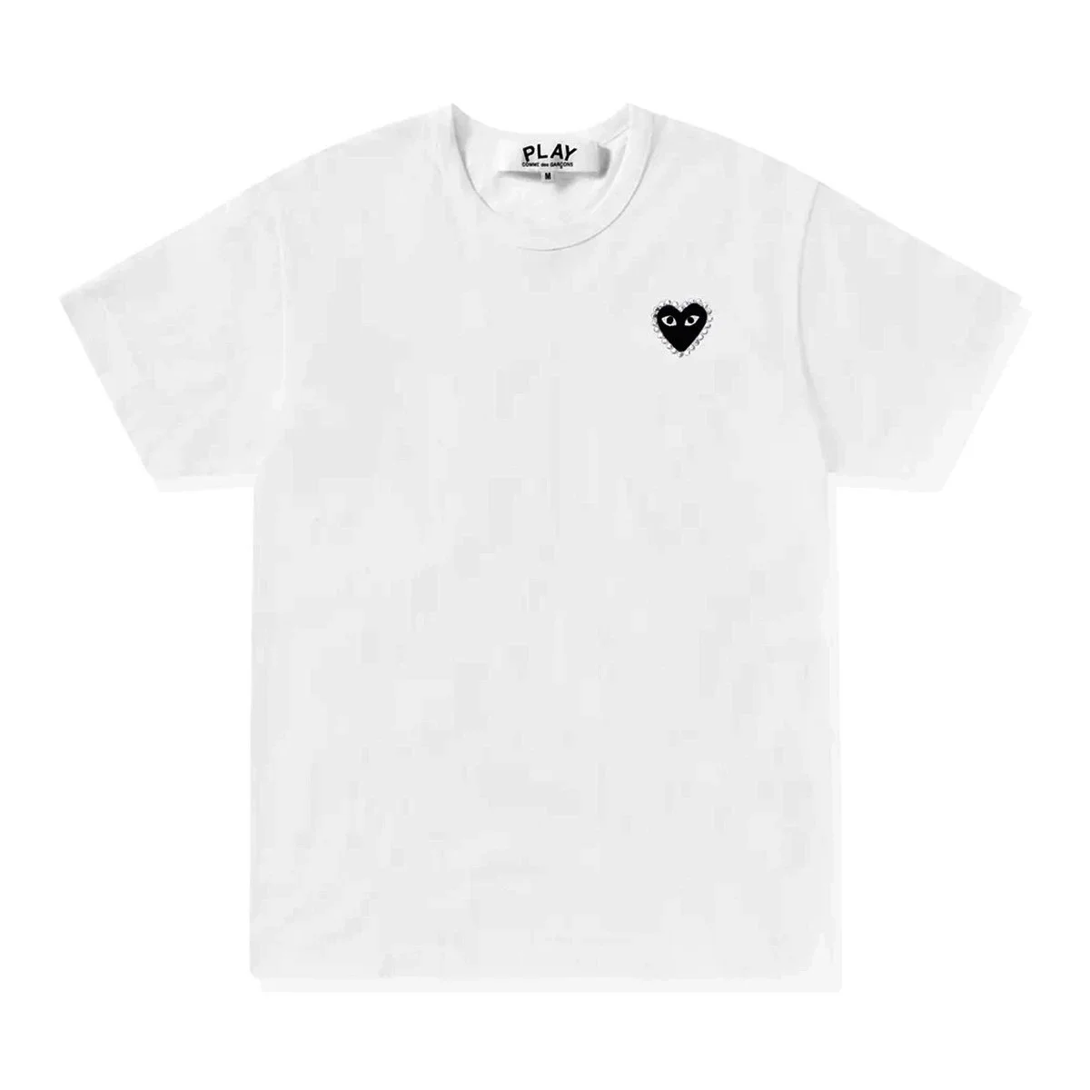 Comme des Garçons Comme des Garçons Play Heart White T-Shirt White - 1