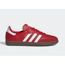 Adidas Adidas Samba Red/White/Gum Sneakers Red