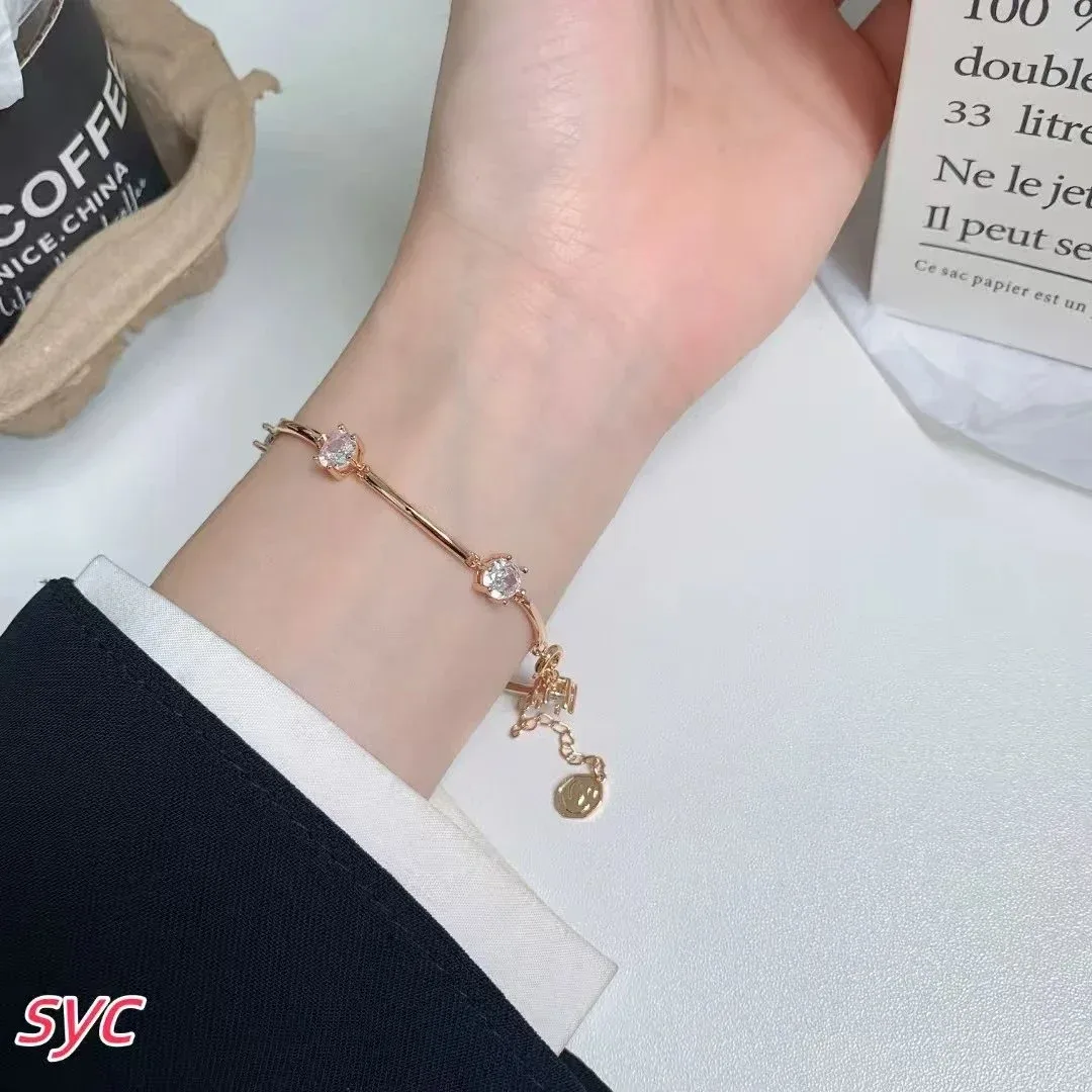 Other Rose Gold Crystal Bracelet Jewelry Gold - 1