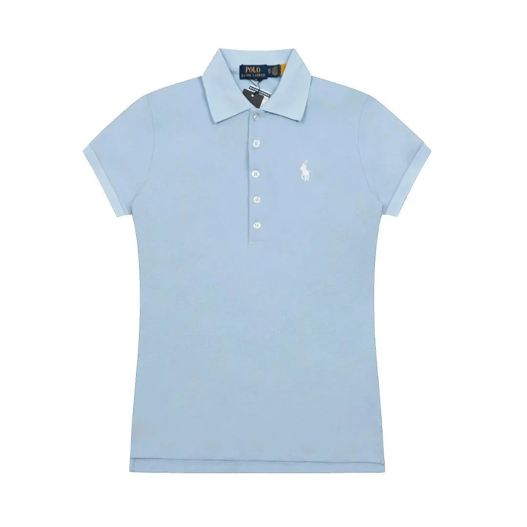 Polo Ralph Lauren Polo Ralph Lauren Classic Logo Light Blue Polo Shirt Blue - 1
