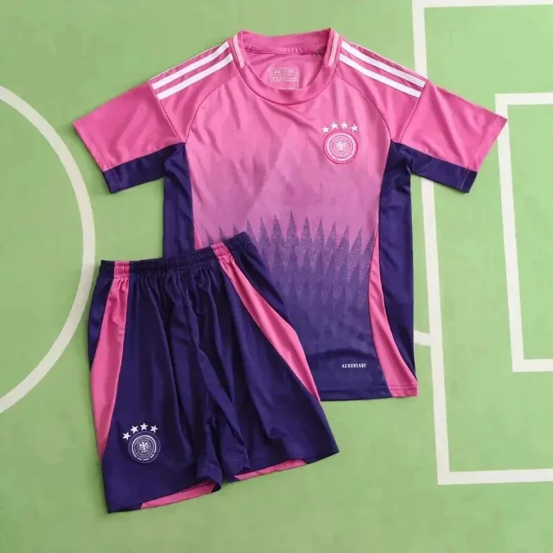 Adidas Adidas Classic Football Germany Away Jersey Set Pink - 1