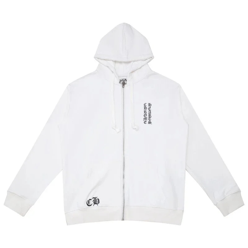 Saint Tears Saint Tears White Zip-Up Hoodie White - 1