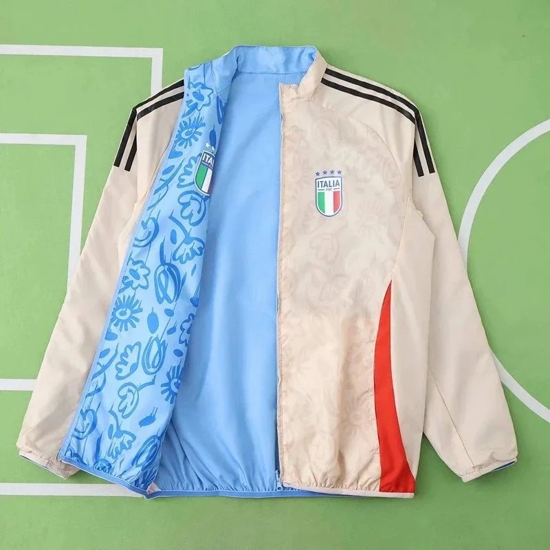 Adidas Adidas Classic Football Italy Jacket Player Edition Beige - 1