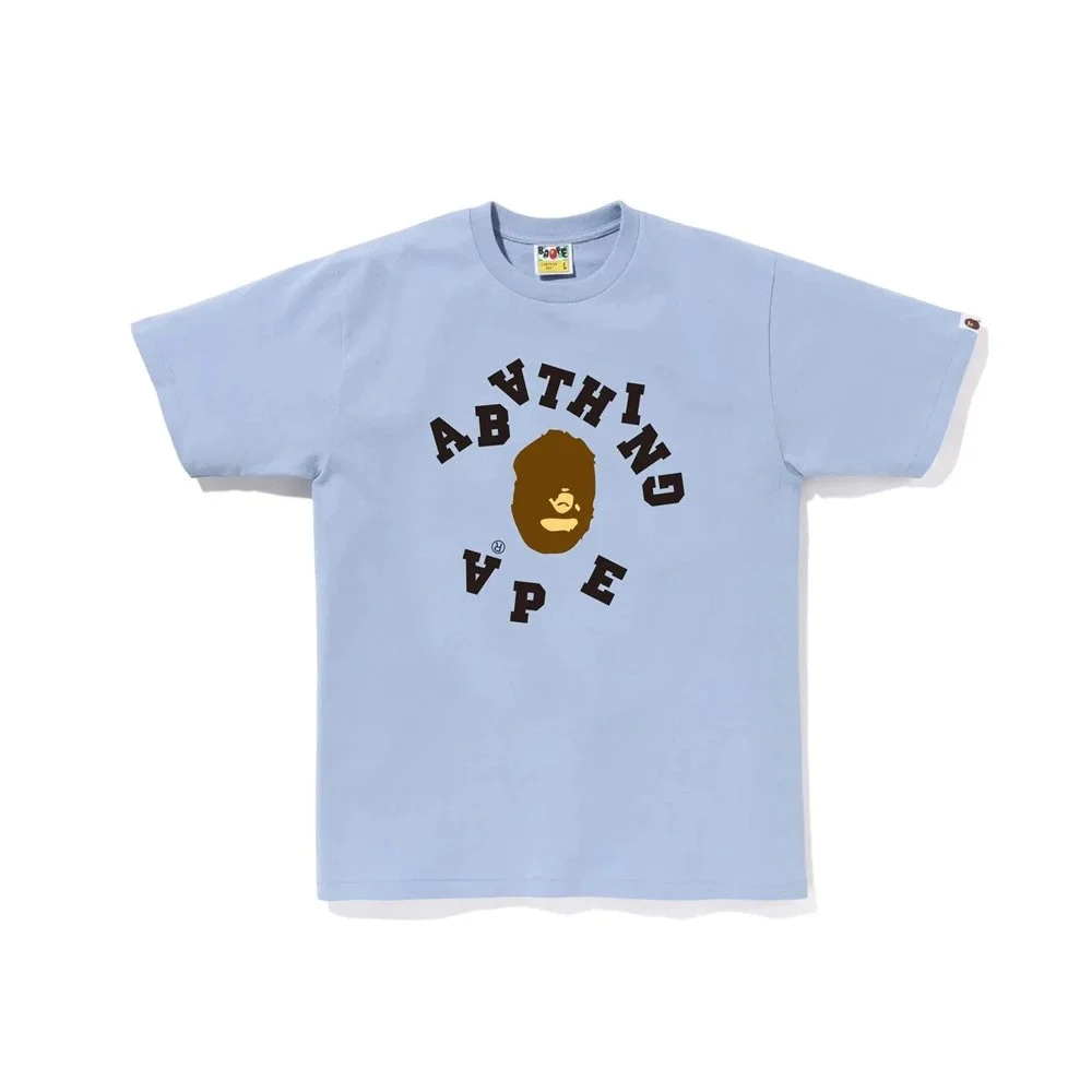 A Bathing Ape A Bathing Ape BAPE STA Light Blue T-Shirt Blue - 1