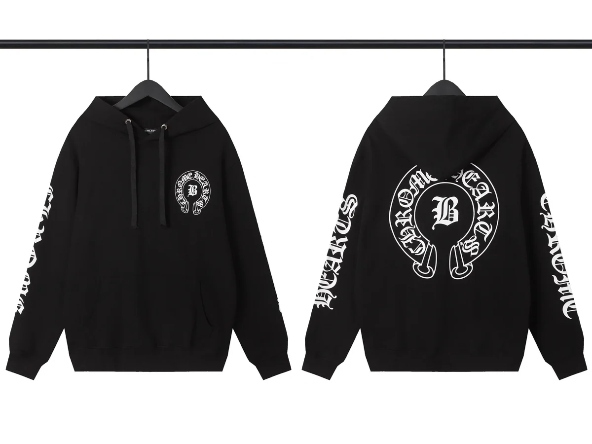Chrome Hearts Chrome Hearts CH Cross Black Hoodie Black - 1