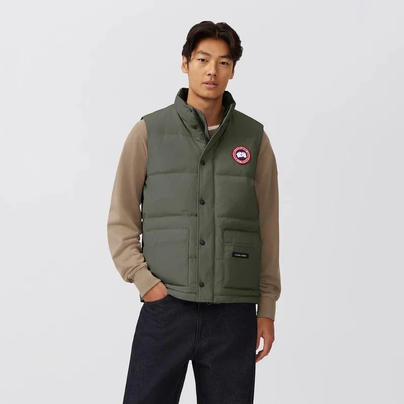 Canada Goose Canada Goose Chilliwack Olive Green Vest Green - 1