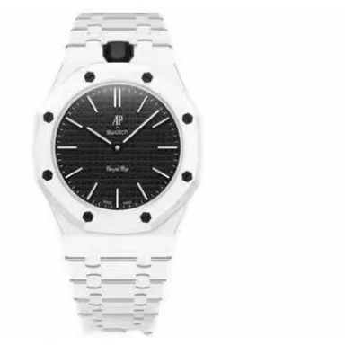 Audemars Piguet Audemars Piguet Royal Oak White Black Watch White