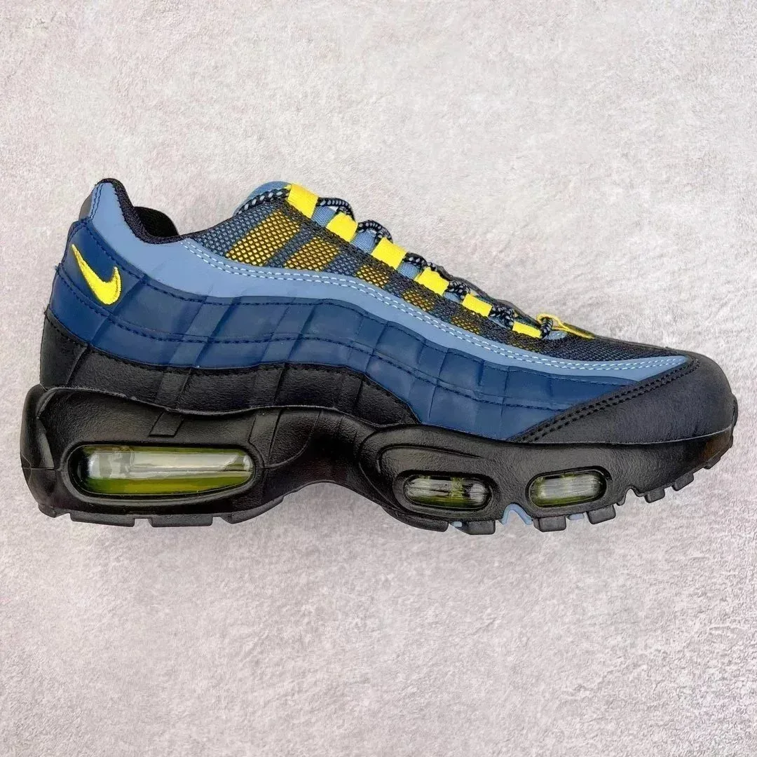 Nike Nike Air Max 95 Blue Yellow Black CT1805-400 Sneakers Blue - 1