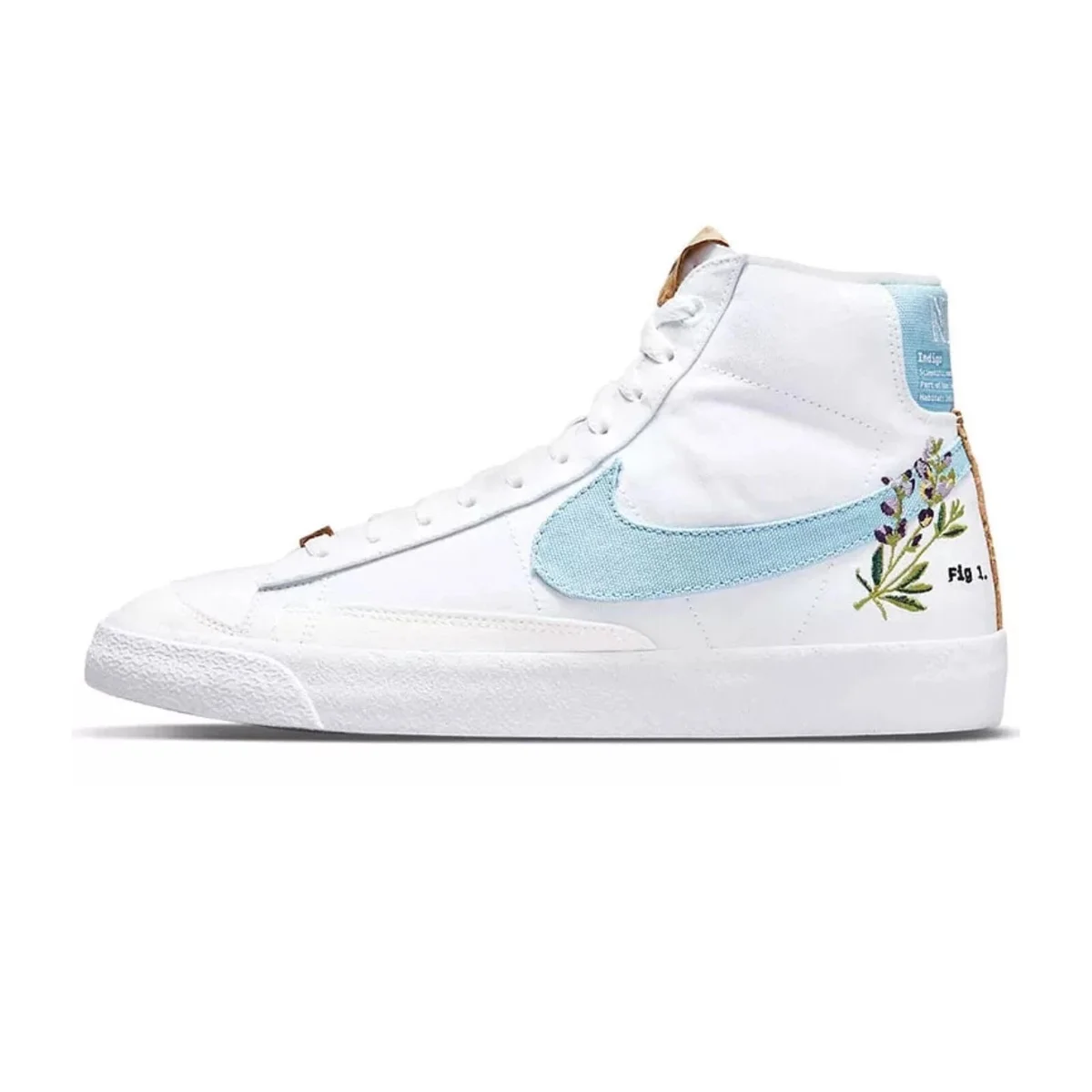 Nike Nike Blazer Mid刺绣花卉 Sneakers White