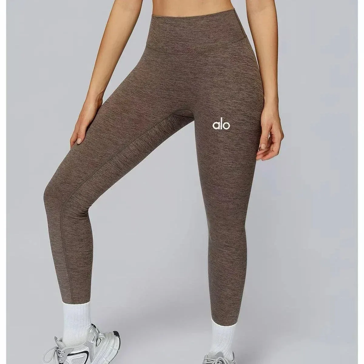 Alo Yoga Alo Yoga Rock Brown Leggings Brown - 1