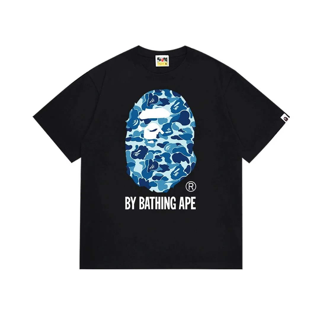 A Bathing Ape A Bathing Ape ABC Camo Blue Camo T-Shirt Blue
