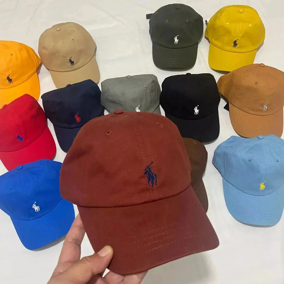 Polo Ralph Lauren Polo Ralph Lauren Classic Logo Russet Baseball Cap Brown