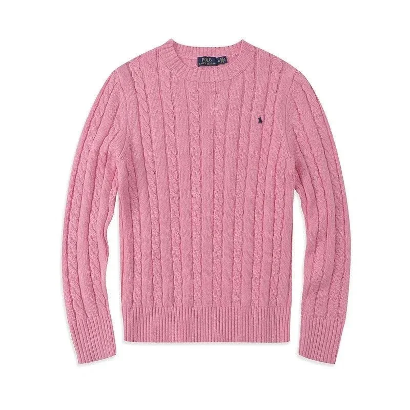 Polo Ralph Lauren Polo Ralph Lauren Cable Knit Sweater Pink Pink - 1
