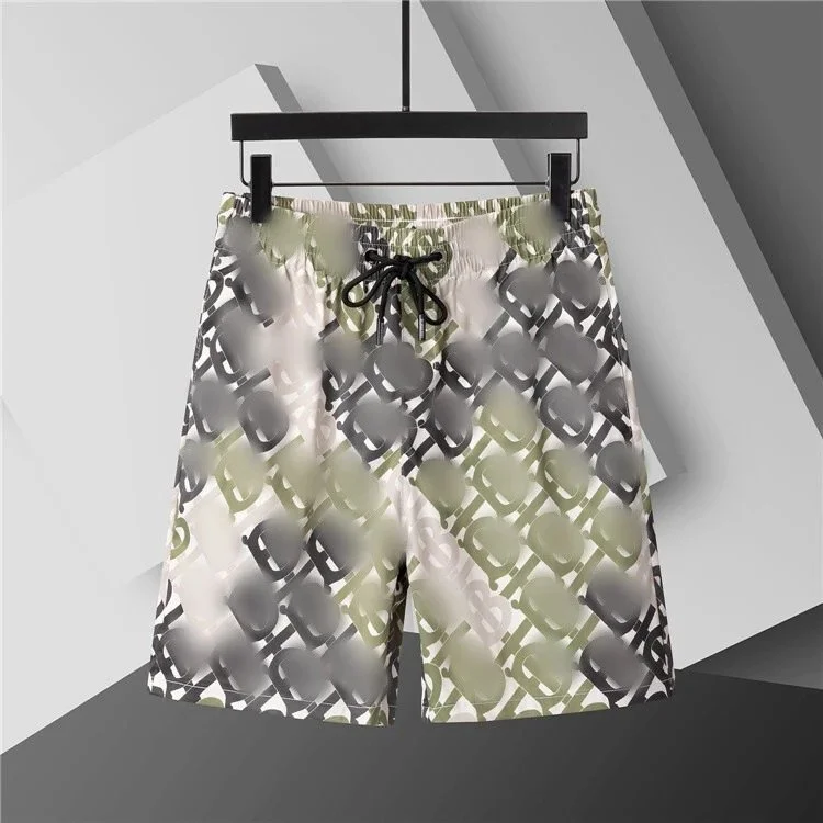 Other Printed Shorts 3807 Black Green Green - 1