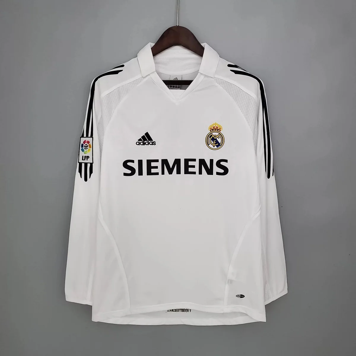 Adidas Adidas Real Madrid White Long Sleeve Jersey White - 1
