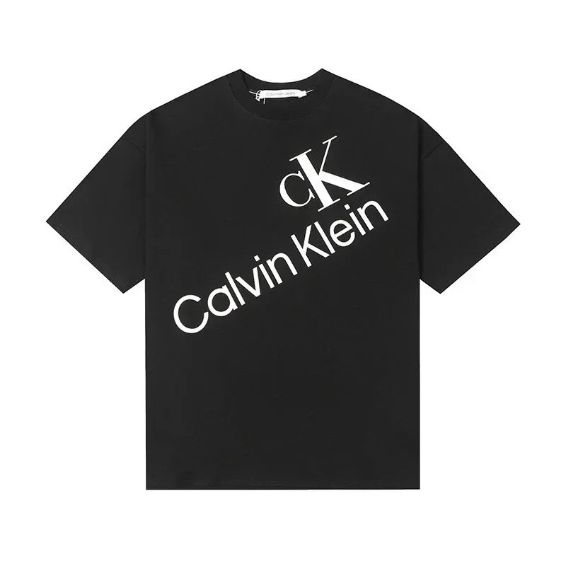 Calvin Klein Calvin Klein CK Monogram Black T-Shirt Black - 1