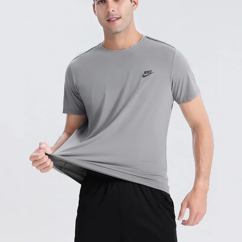 Nike Nike Grey Dry Fit T-Shirt Men's Grey - 1