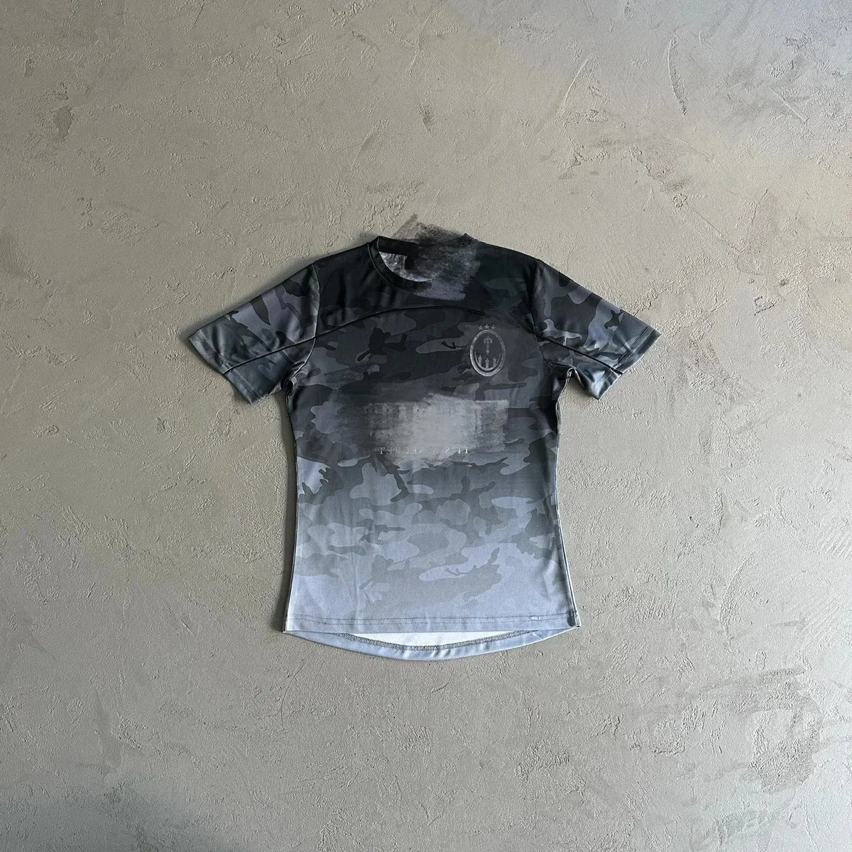 Other Unisex Camo Print T-Shirt Grey - 1