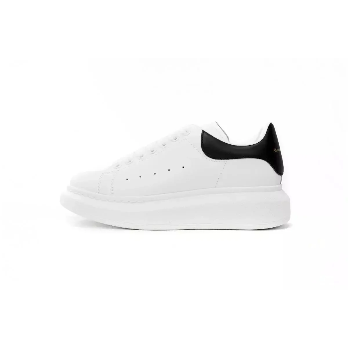 Alexander McQueen Alexander McQueen Oversized Ivory/Black Sneakers White