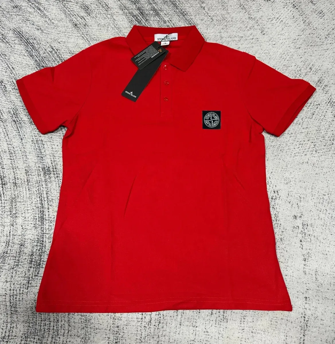 Stone Island Stone Island Red Polo Shirt Red