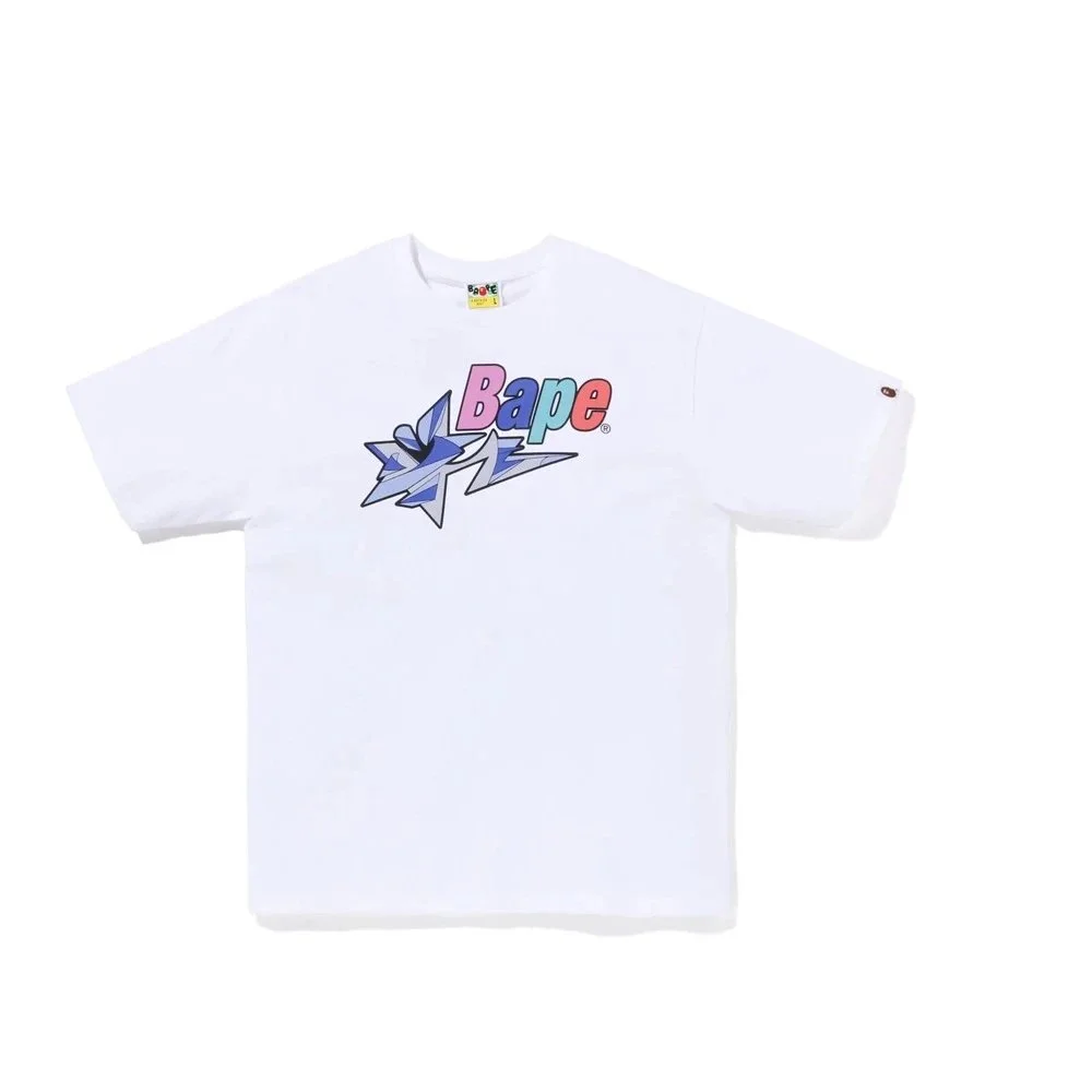 A Bathing Ape A Bathing Ape BAPE STA White T-Shirt White - 1