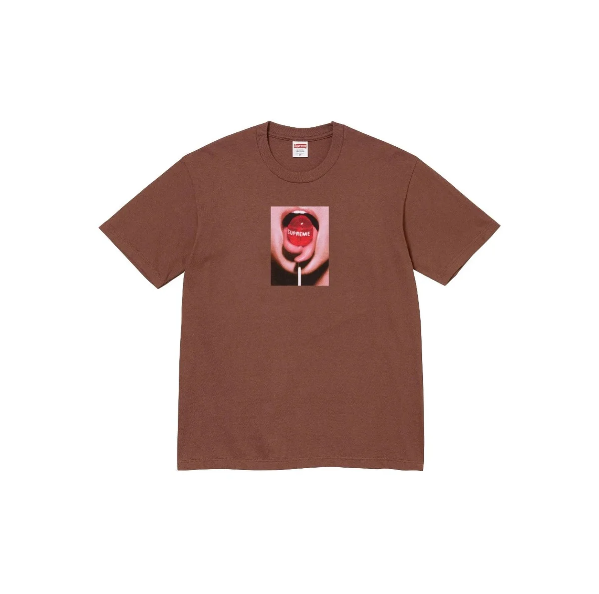 Supreme Supreme Lollipop T-Shirt Brown T-Shirt Brown - 1