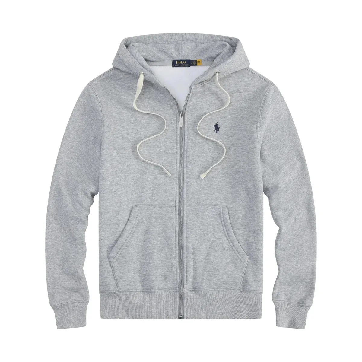 Polo Ralph Lauren Polo Ralph Lauren Grey Full-Zip Hoodie Grey - 1