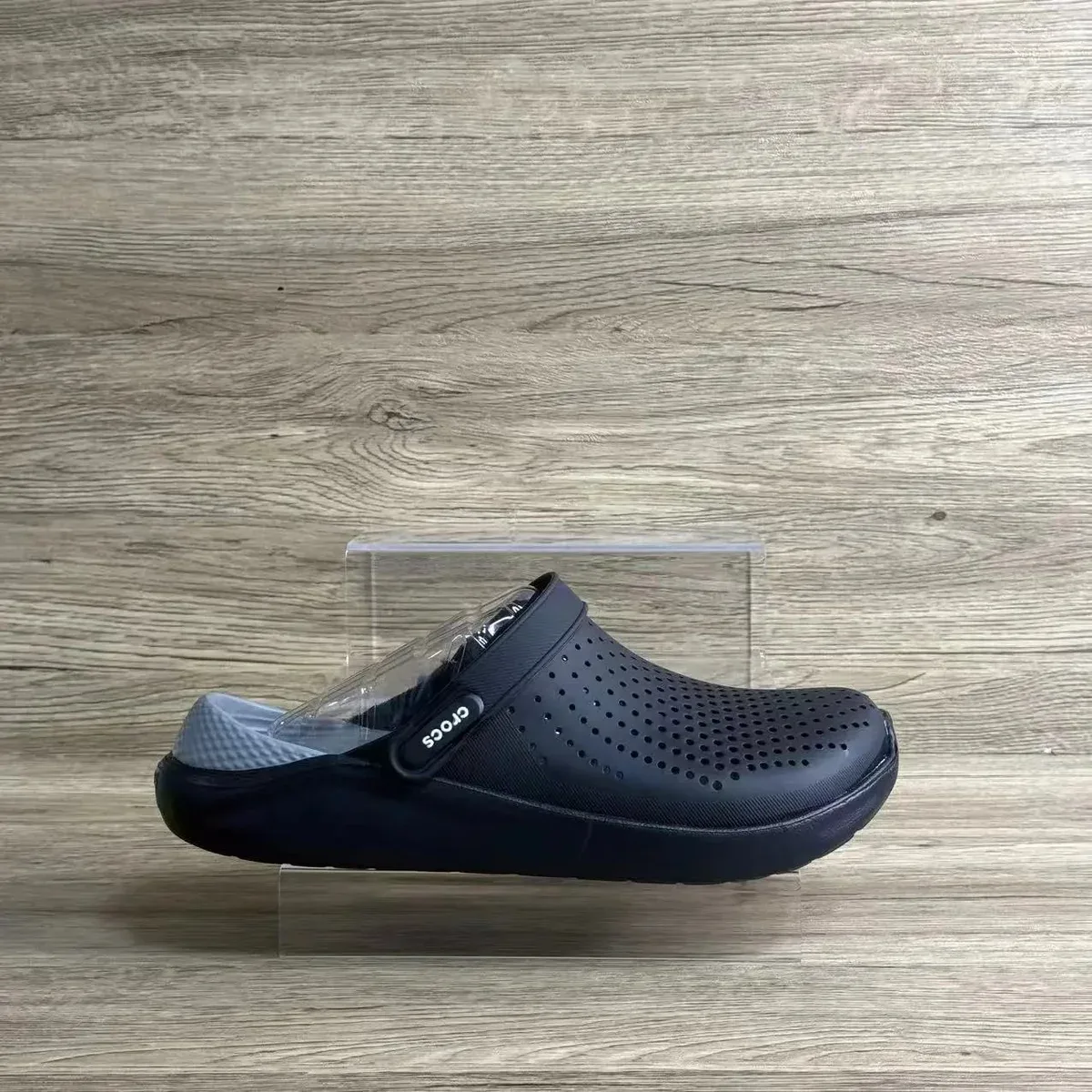Crocs Crocs LiteRide Clog克罗格黑灰黑 Sandals Black - 1