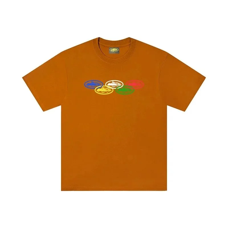 Other T-Shirt with Olympic Rings Graphic in Orange Orange - 1