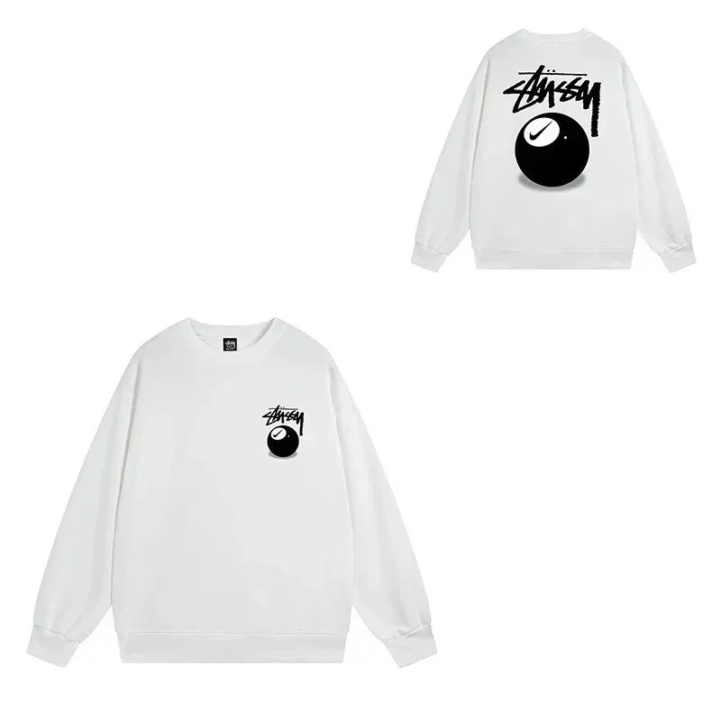Stussy Stussy 8 Ball 530 White Sweatshirt White - 1