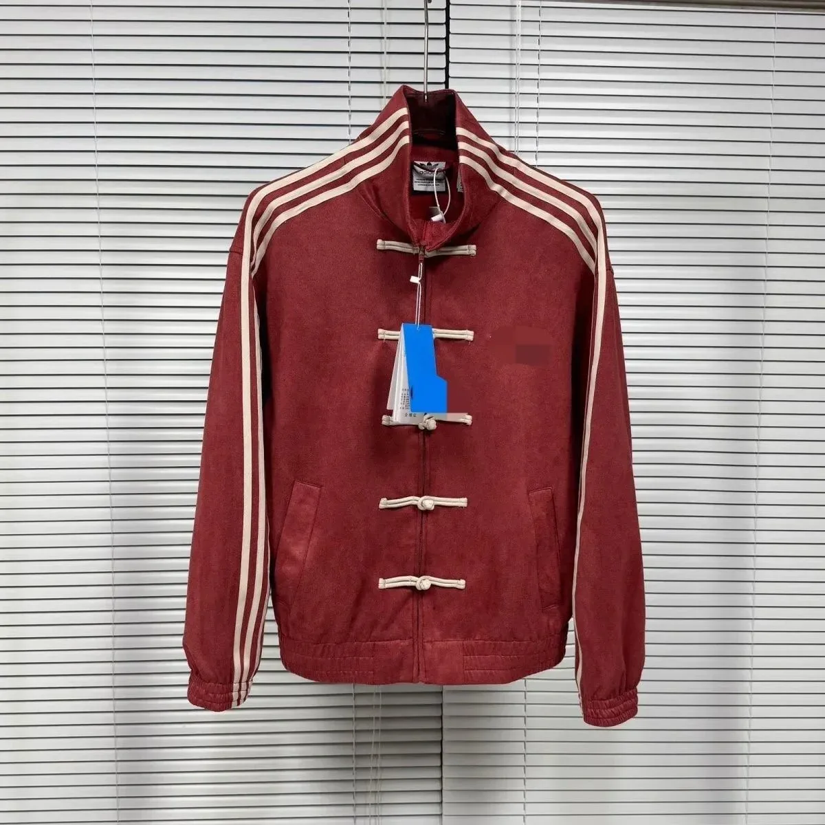 Adidas Adidas Linear Brick Red Track Jacket Red