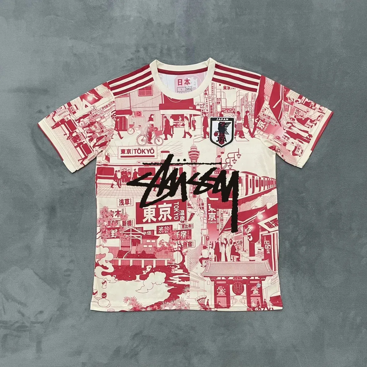 Stussy Stussy Tokyo Red Signature T-Shirt Red - 1