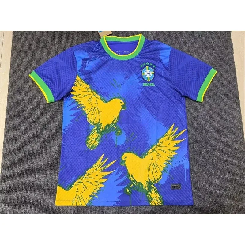 Adidas Adidas Brazil Bird Blue Jersey 2425 Special Edition Blue - 1
