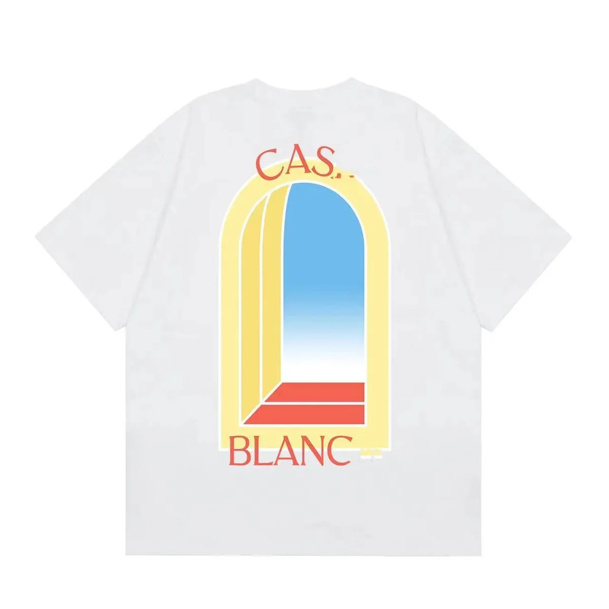 Casablanca Casablanca Tennis Club CAS. BLANC White T-Shirt White - 1