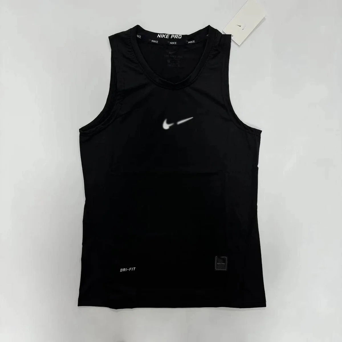 Nike Nike Pro NK Tight-Fit Tank Top Black Black - 1
