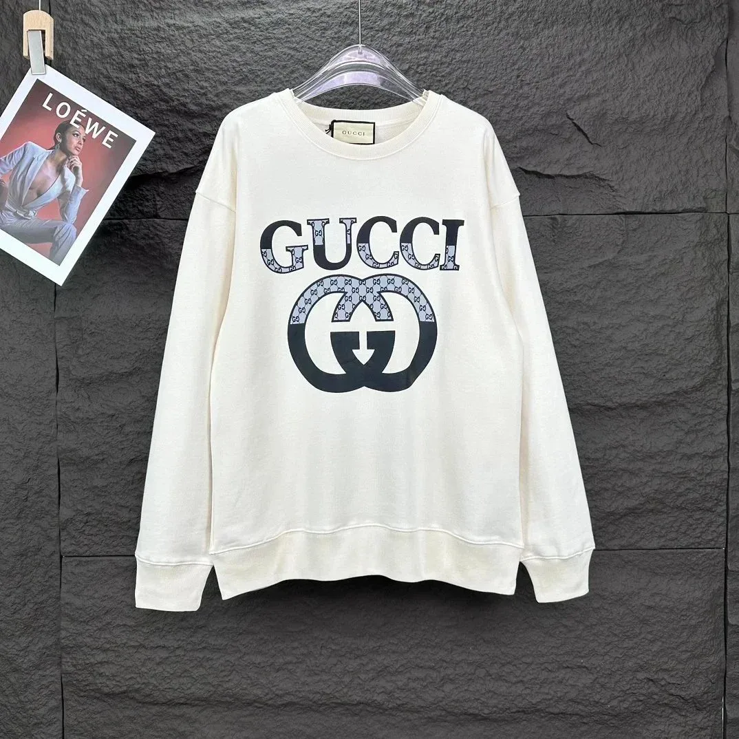 Gucci Gucci GG Supreme Cream Logo Sweatshirt Cream