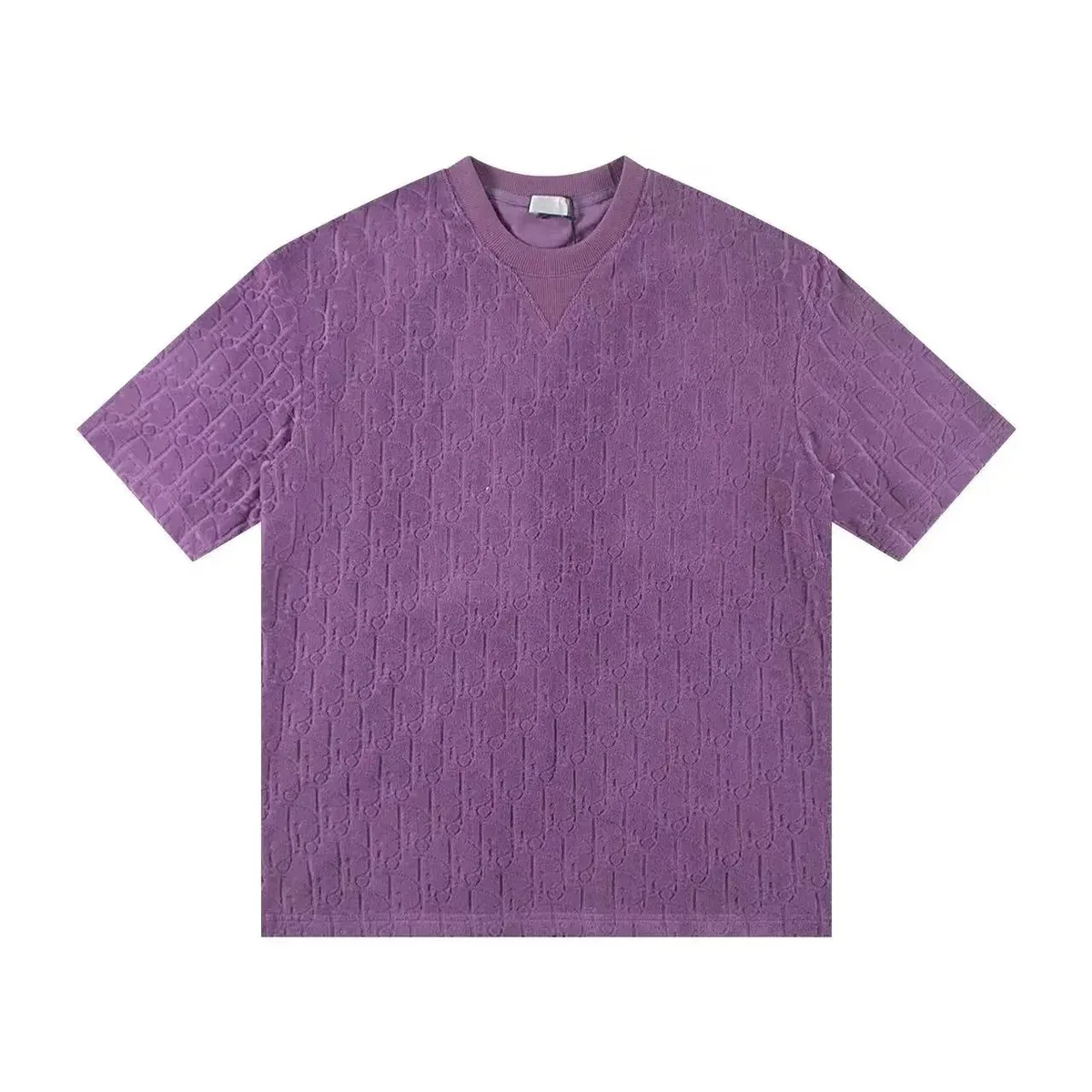 Dior Dior Air Force 1 Purple Monogram T-Shirt Purple - 1