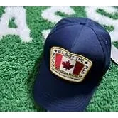 Other Unisex All Over The Map Canadian Flag Patch Cap Navy - 1