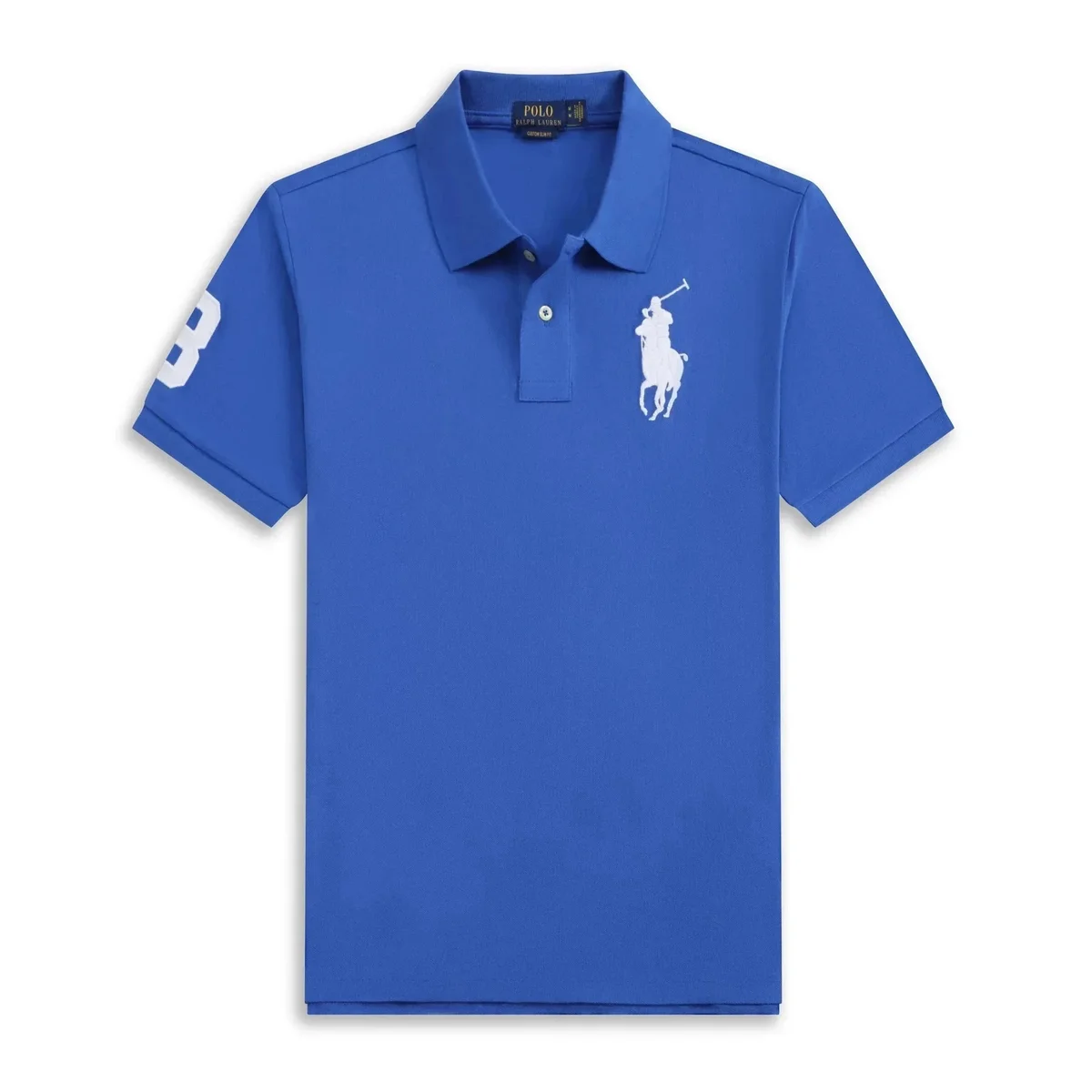 Polo Ralph Lauren Polo Ralph Lauren Big Pony Royal Blue Polo Shirt Blue - 1