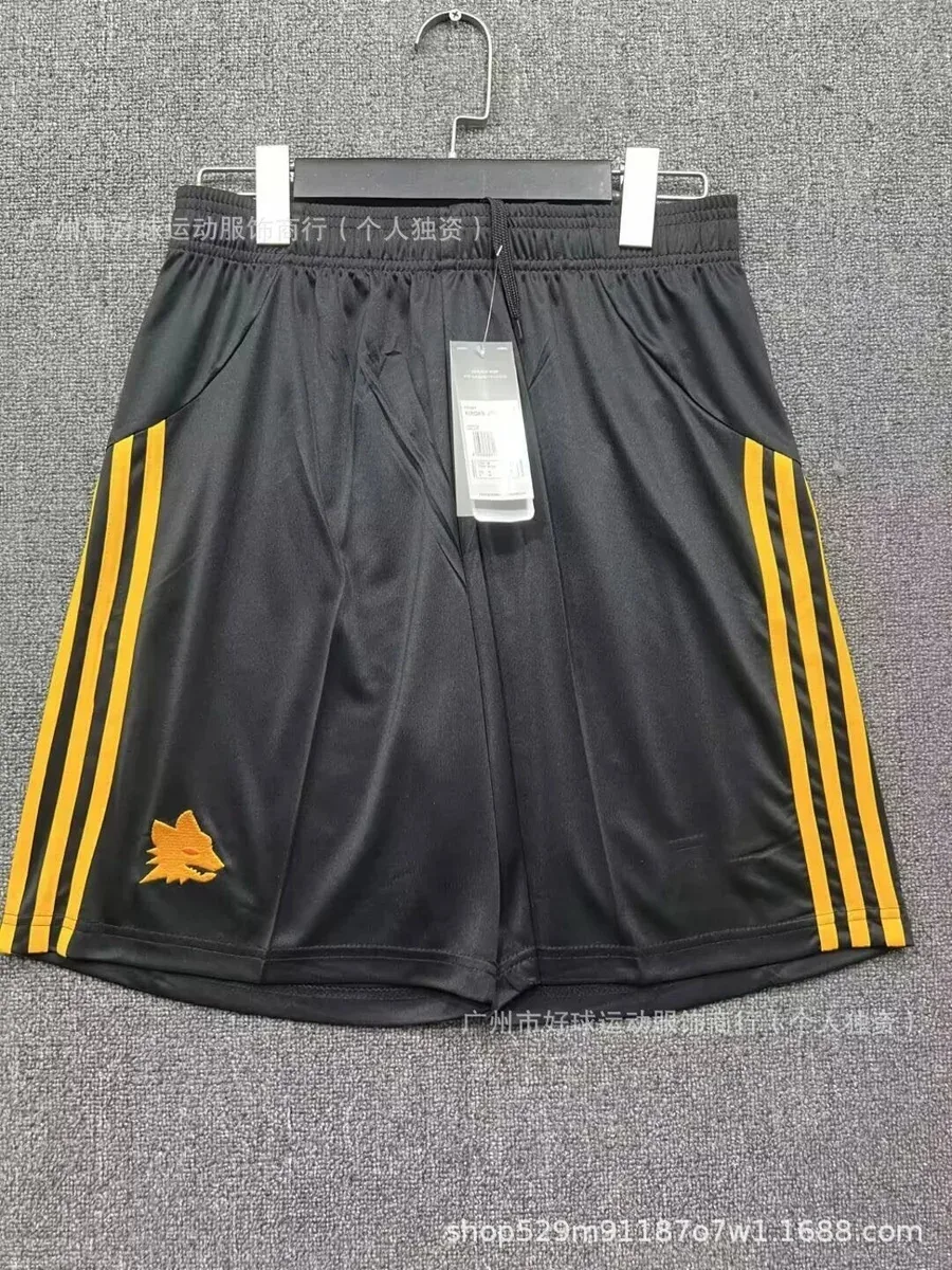 Adidas Adidas Classic Football Black Yellow Shorts Black - 1