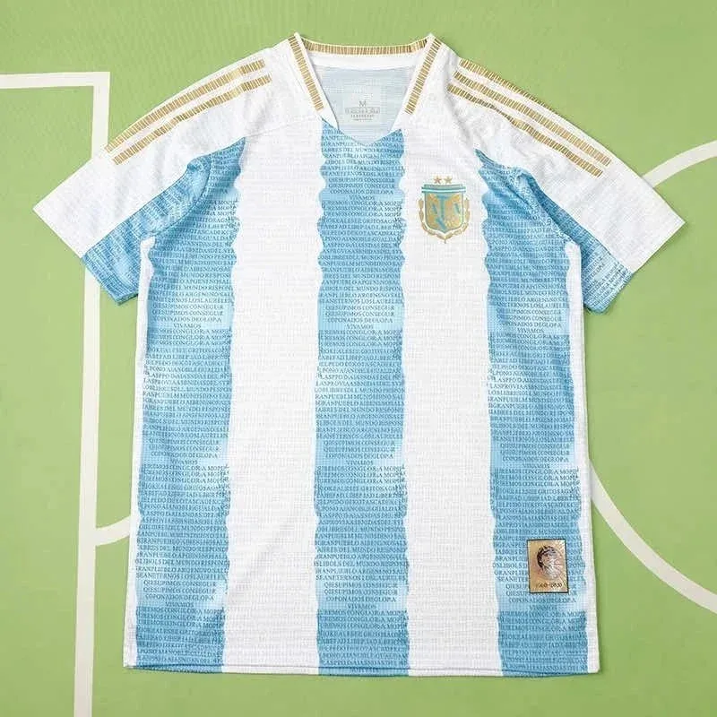 Adidas Adidas Classic Football Argentina Home Jersey White/Blue White - 1
