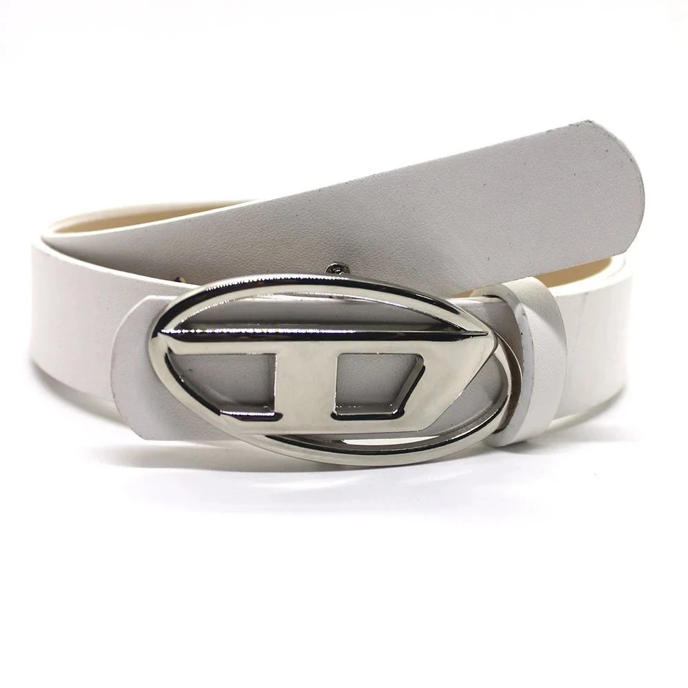 Diesel Diesel D Belt Light White White - 1