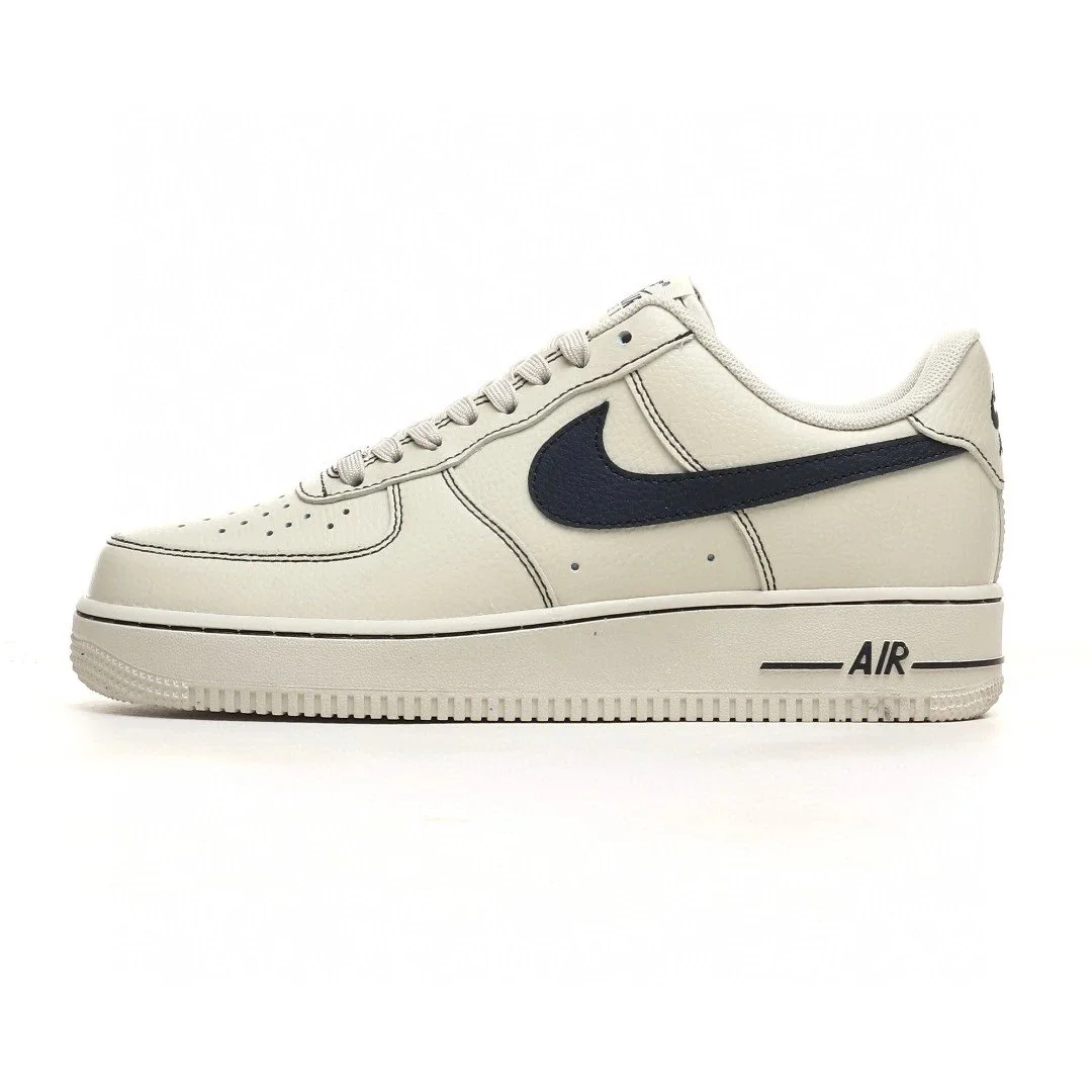 Nike Nike Air Force 1 Sail/University Navy Sneakers White - 1