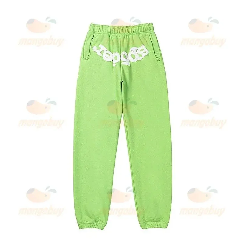 Revenge Revenge Lime Green Logo Sweatpants Green - 1