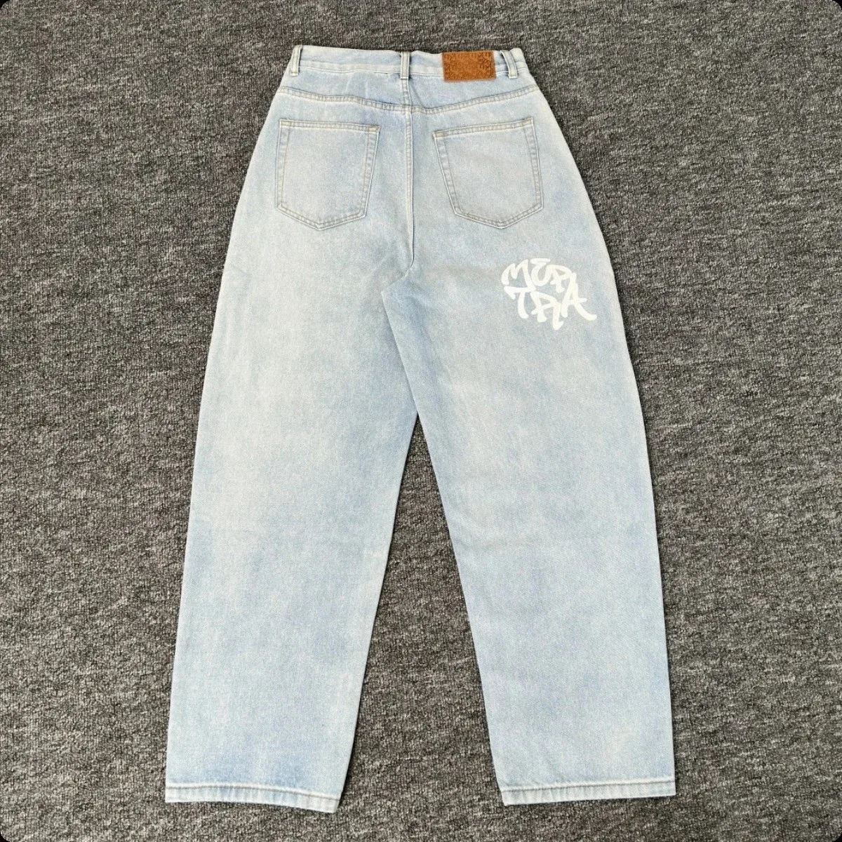 Other Light Blue Relaxed Fit Jeans Blue - 1