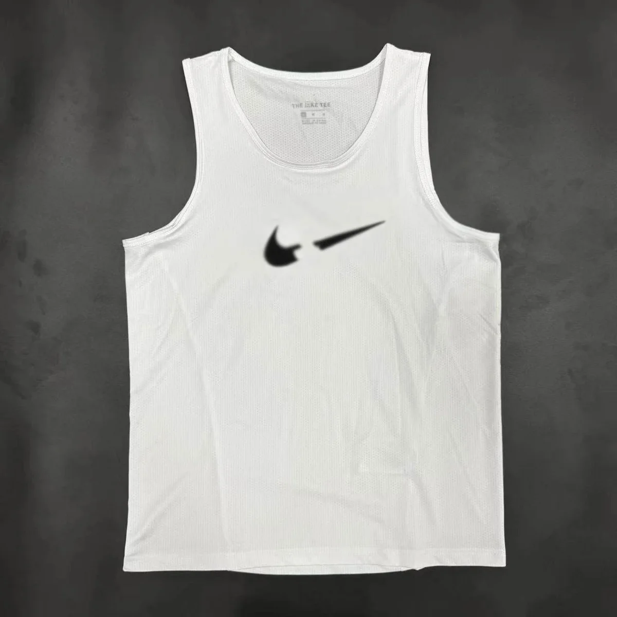 Nike Nike NK Large Swoosh Fitted Tank Top White White - 1