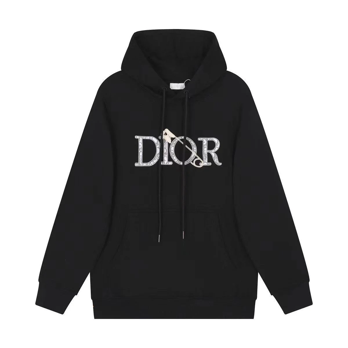Dior Dior Black 'Pin' Hoodie Sweatshirt Black - 1