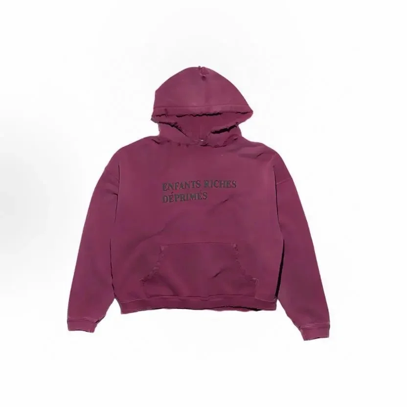 Enfants Riches Déprimés Enfants Riches Déprimés Burgundy Hoodie Red - 1