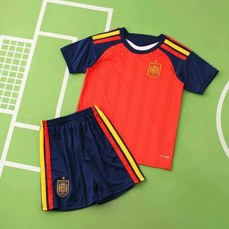 Adidas Adidas Classic Football Spain Kids Jersey Set Red - 1